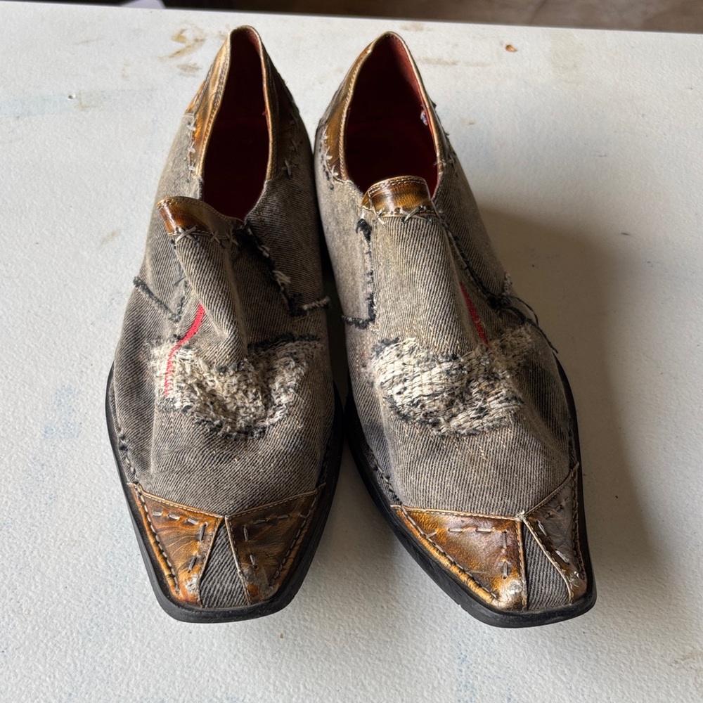 Robert Wayne-Implode Men's Patchwork Shoes - image 1